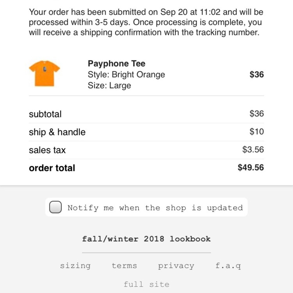 Supreme Tee